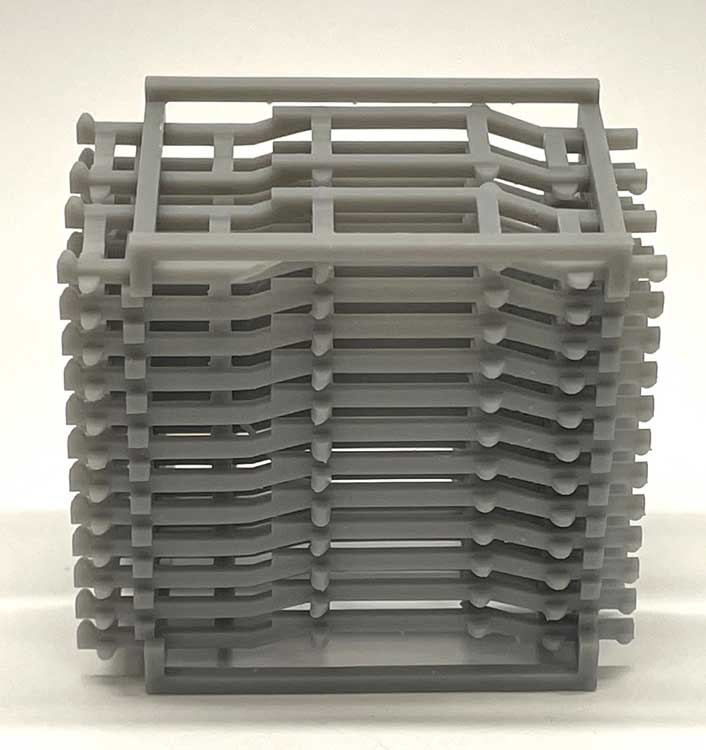 Truck Frame Load -- Fits Gondolas or Flatcars, Unpainted 3-D Print pkg(2)-1