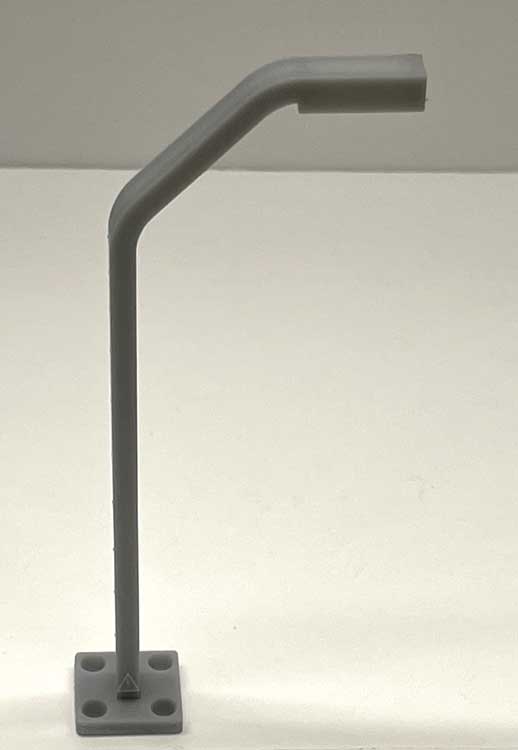 20' Tall Street Light -- Unpainted 3-D Print, Non-Working-2