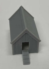 Chicken Coop with Ramp -- 3D Printed Kit - Unpainted-2