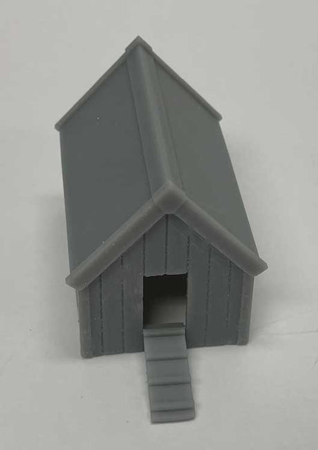 Chicken Coop with Ramp -- 3D Printed Kit - Unpainted-2