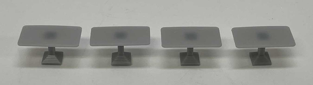 4' Tables -- Unpainted 3D Print pkg(2)