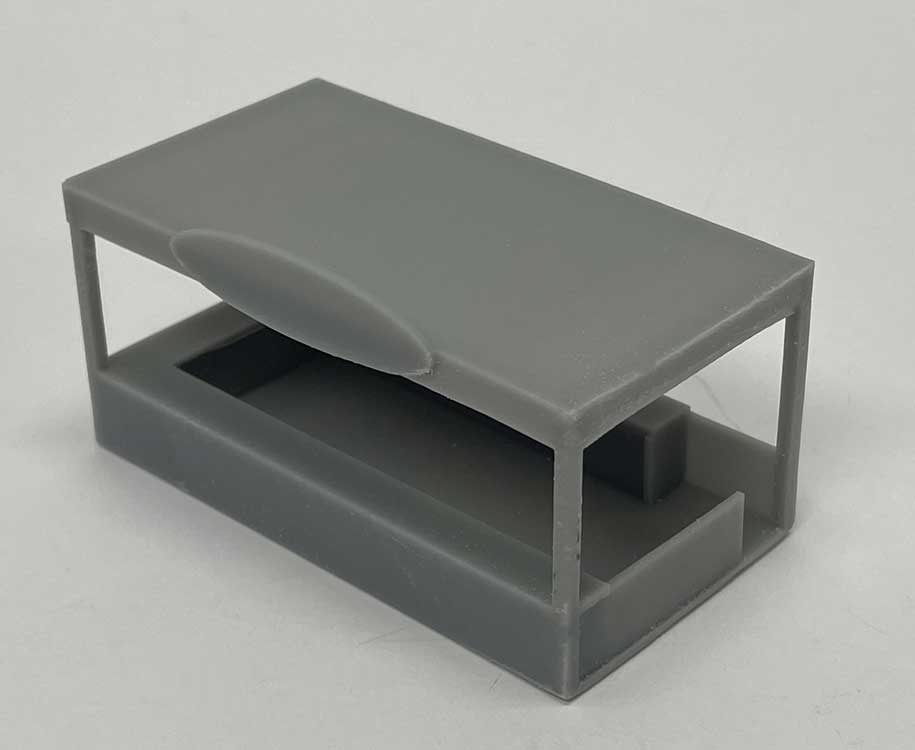 12' Concession Stand -- 3D Printed Kit - Unpainted-1