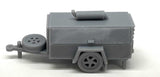 Compressor Trailer - 3D Printed Kit -- Unpainted-1