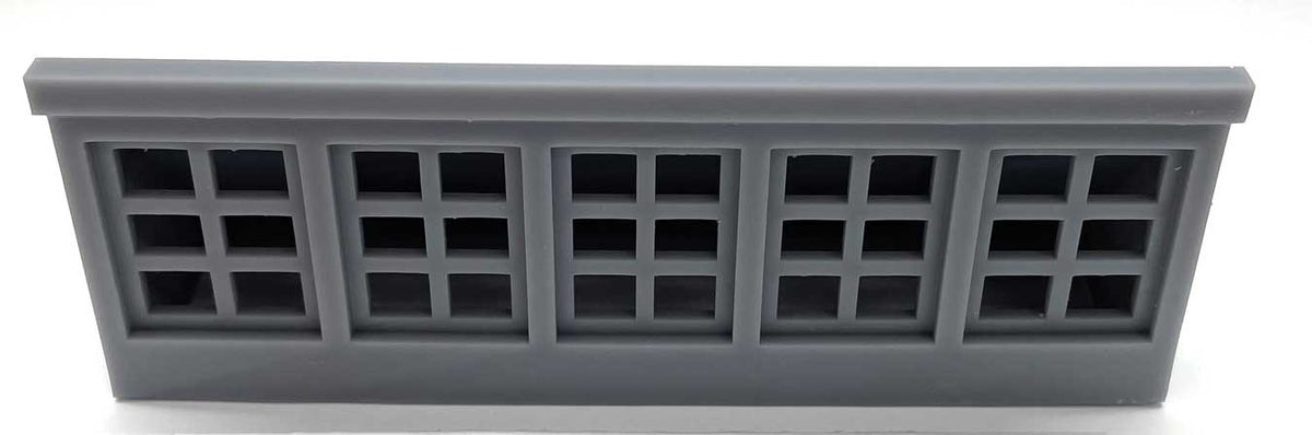 Large Skylight w/Glazing - All Windows Stationary - 3-D Printed Kit