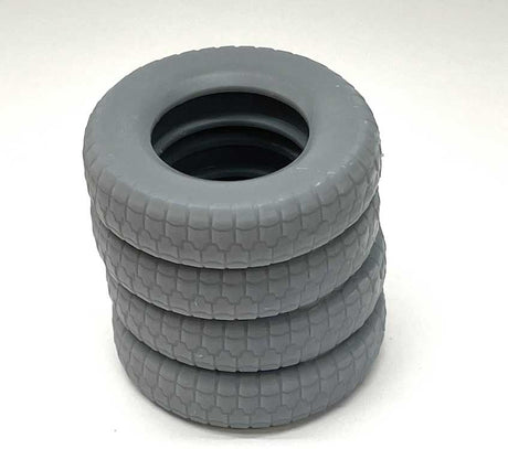 Stack of 4 Tires - 3-D Printed Kit -- pkg(2)
