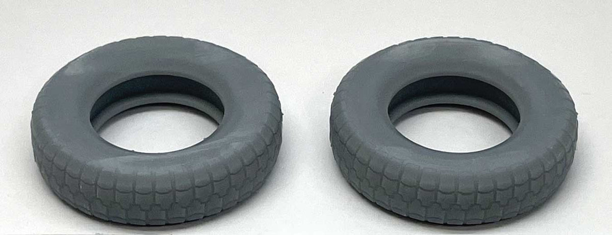 Single Tire - 3-D Printed Kit -- pkg(4)