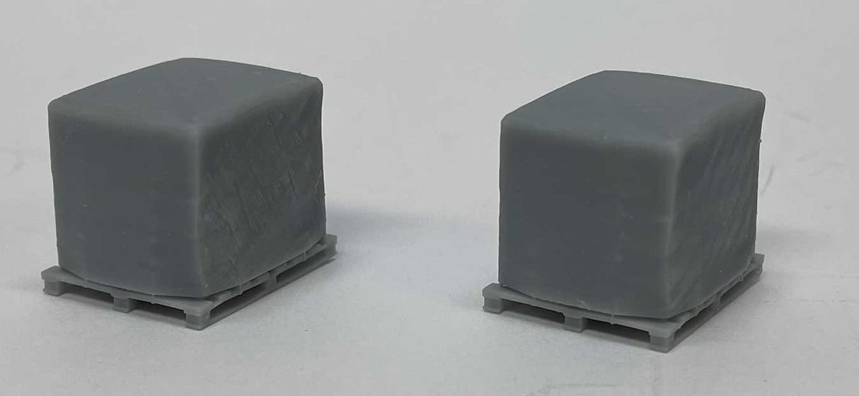 Wrapped Merchandise on Pallet -- Unpainted 3-D Print pkg(2)-1