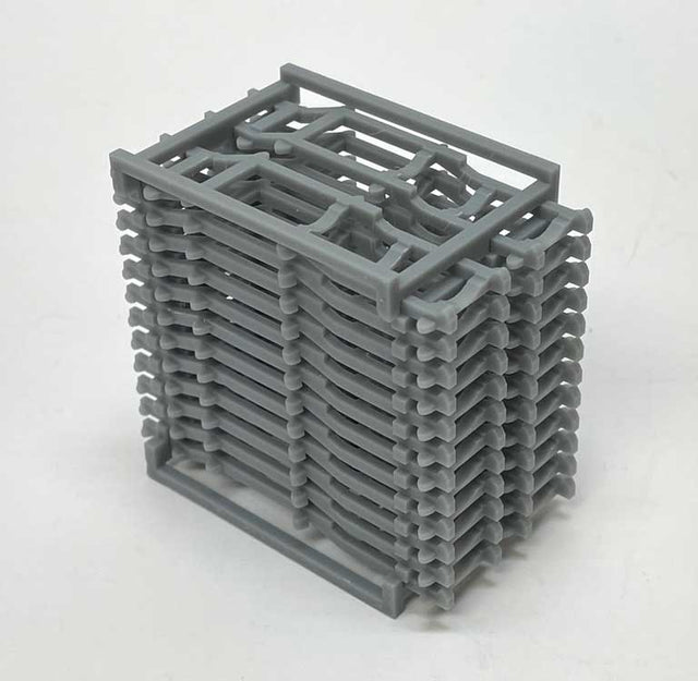Truck Frame Load -- Fits Gondolas or Flatcars, Unpainted 3-D Print-1