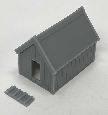 Chicken Coop with Ramp -- 3D Printed Kit - Unpainted-3