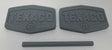 Texaco Gas Station Signs - 3-D Printed Kit -- Unpainted