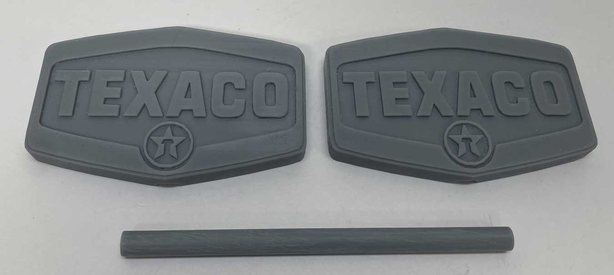 Texaco Gas Station Signs - 3-D Printed Kit -- Unpainted