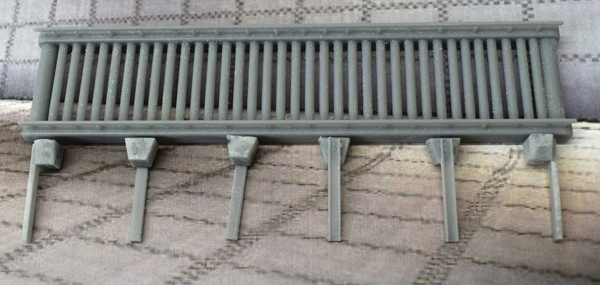 Stand Alone Conveyor Belt - 3-D Printed Kit -- Unpainted-2