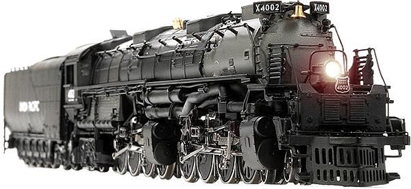 Steam 4-8-8-4 Big Boy; Diecast, Powered w/LokSound -- Union Pacific #4002; 1941 w/After Cooler & 24,000-Gallon Tender
