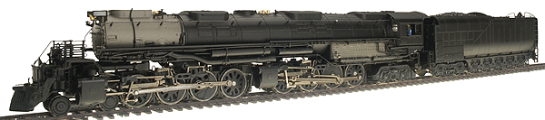 Steam 4-8-8-4 Big Boy; Diecast, Powered, No Sound -- Union Pacific, Unlettered; 1941 w/After Cooler & 24,000-Gallon Tender