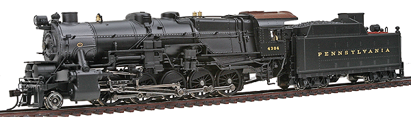 Steam Pennsylvania Class I1sa 2-10-0; Powered, No Sound -- #4304; Low Headlight