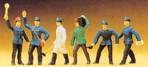 Working People -- Railroad Personnel pkg(6)