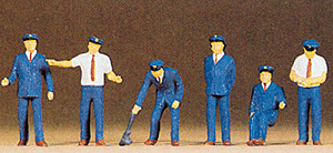 Railroad Personnel -- Japanese Railroad Personnel pkg(6)