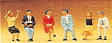 Seated Persons pkg(6)