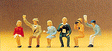 Sports & Recreation -- Seated Spectators pkg(6)