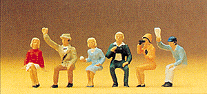 Sports & Recreation -- Seated Spectators pkg(6)