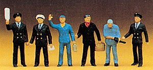 Railroad Personnel -- French Train Crewmen