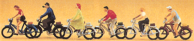 Recreation & Sports -- Bike Riders w/Bicycles