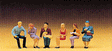 Pedestrians -- Seated #1