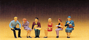 Pedestrians -- Seated #1