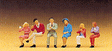 Pedestrians -- Seated #2