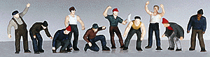 Figure Set -- Dock Crew - Set of 10