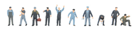 Roundhouse Figure Set -- pkg(10)-2