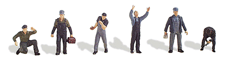 Roundhouse Figure Set -- pkg(10)-1