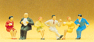 Seated Diners -- pkg(6)