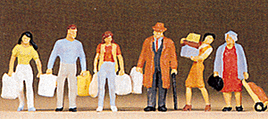 Pedestrians -- People Shopping pkg(6)