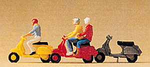 Recreation & Sports -- Motor Bikes & Rider Set