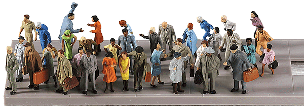 Standing & Walking Passengers -- pkg(36)