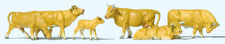 Cows -- Light Brown pkg(6)