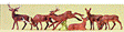 Animal Figures -- Stags & Does pkg(6)