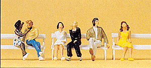Pedestrians -- Couples Seated