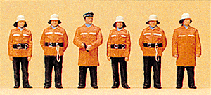 Firemen -- With Protective Clothing