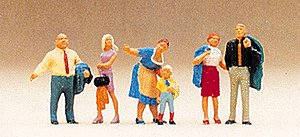 Pedestrians -- Family in City