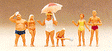 Recreation & Sports -- Family At The Beach