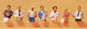 Passengers -- Railway, Seated