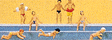 Recreation & Sports -- Children at the Pool pkg(8)