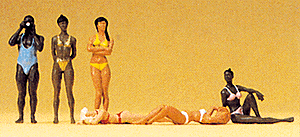 Recreation & Sports -- Female Bathers pkg(5)