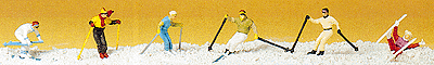 Downhill Skiers -- pkg(6)