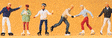 Sports & Recreation -- Ice Skaters pkg(6)