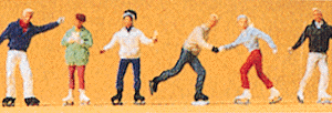 Sports & Recreation -- Ice Skaters pkg(6)