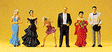 Wedding Participants -- Wedding Guests (4 Female, 2 Male)