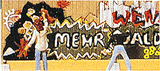 Graffiti Artists -- 2 Figures & Fence-1